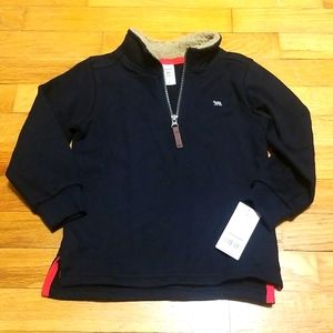 Carters 3T 3 Quarter Zip Sweater
